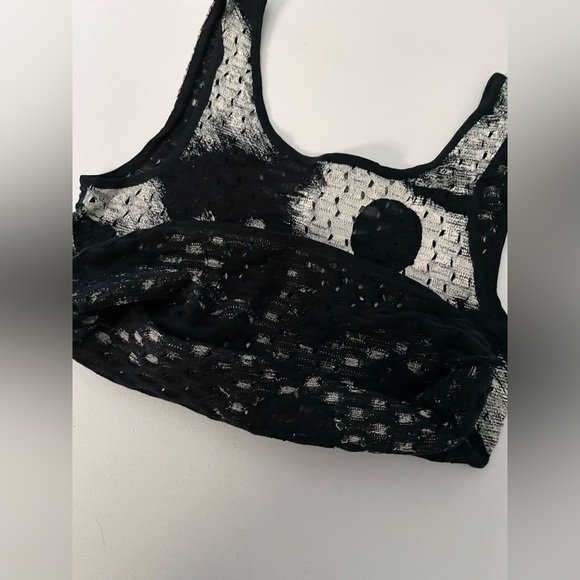 Christian Dior Boutique Galliano Era Crop Knit Painted Perforated Tank Art 10 - Picture 10 of 10